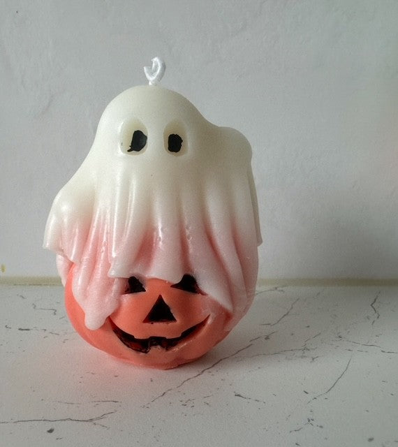 Handgemachte Halloween-Kerze