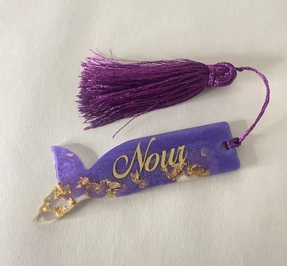 Resin Lesezeichen – Meerjungfrauenflosse