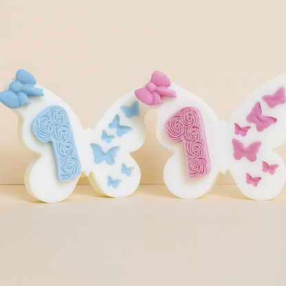 Butterfly Zahlenkerze – Perfekt für jeden Geburtstag & Anlass