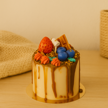 Handgemachte Duftkerze im Kuchen-Design – Einzigartig & Gemütlich