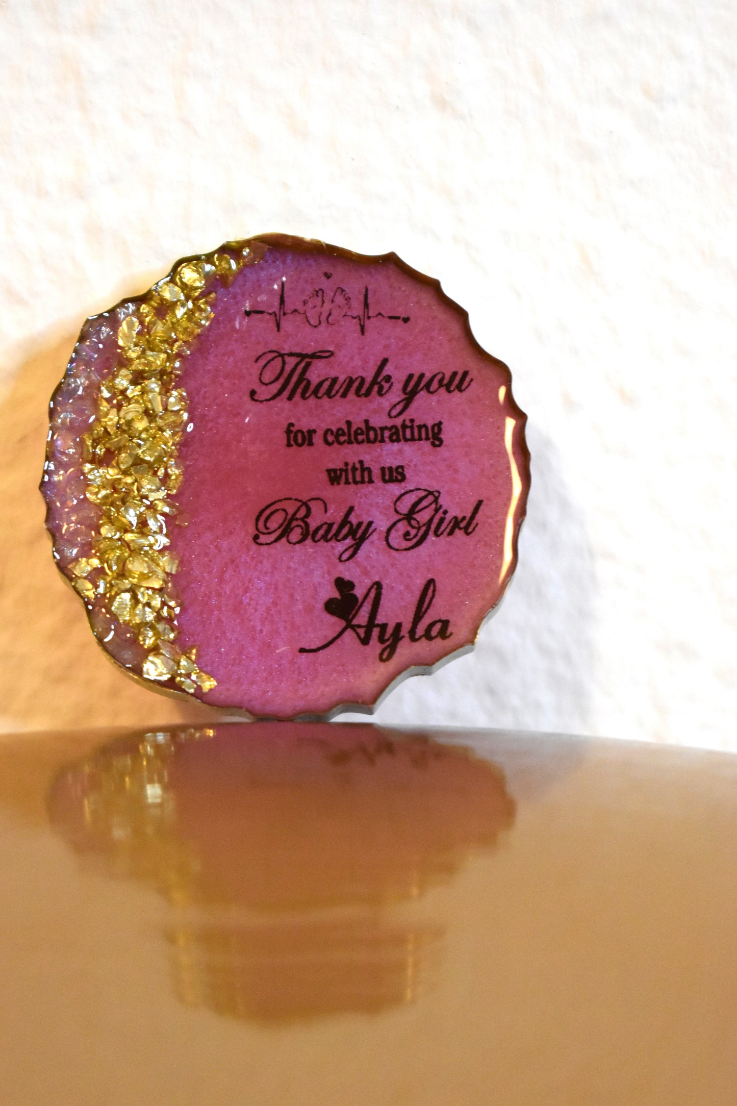 Personalisierte Gastgeschenke mit Magnet