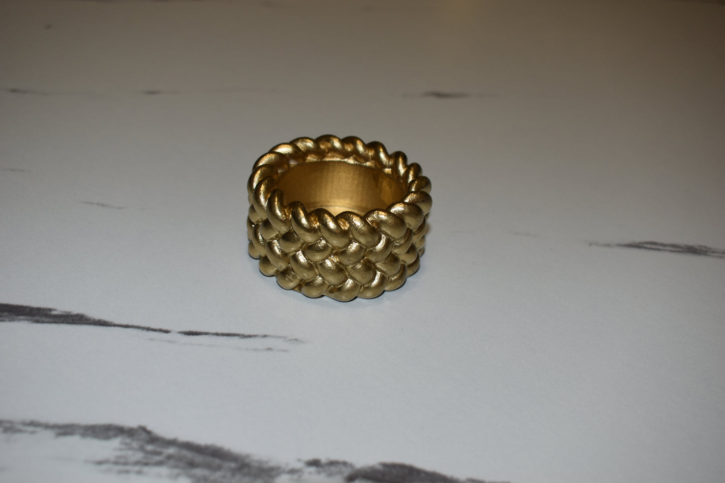 Geflochtener Teelichthalter