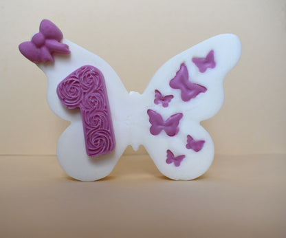 Butterfly Zahlenkerze – Perfekt für jeden Geburtstag & Anlass