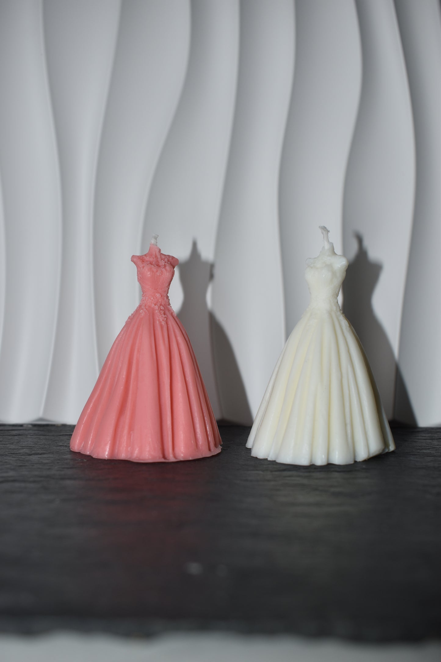 Personalisierte Braut-Kerze als Gastgeschenk zur Hochzeit