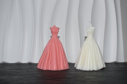 Personalisierte Braut-Kerze als Gastgeschenk zur Hochzeit