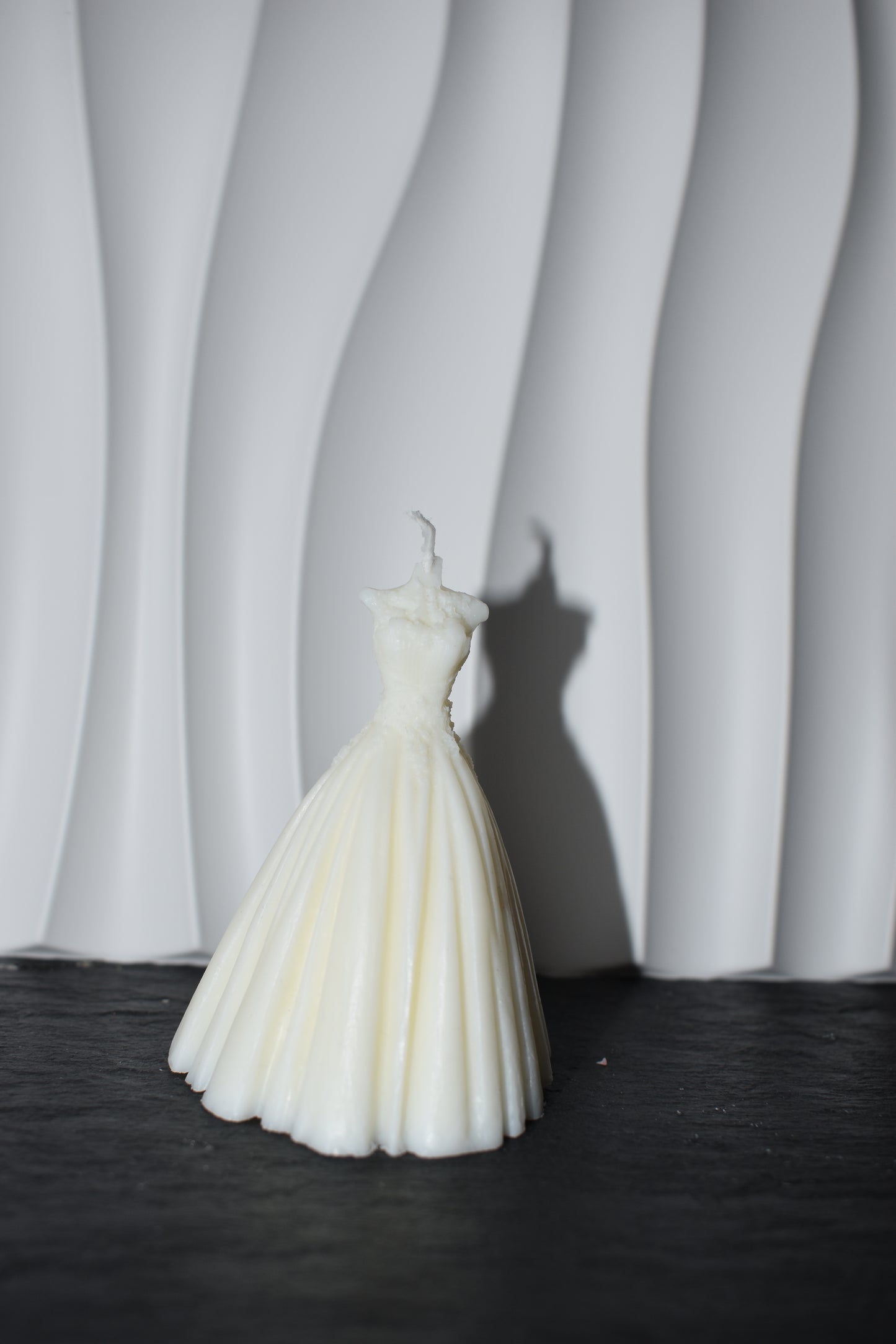 Personalisierte Braut-Kerze als Gastgeschenk zur Hochzeit