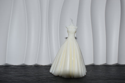 Personalisierte Braut-Kerze als Gastgeschenk zur Hochzeit