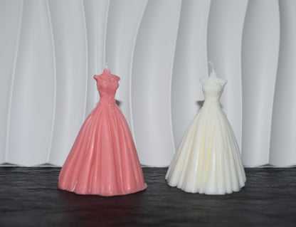 Personalisierte Braut-Kerze als Gastgeschenk zur Hochzeit